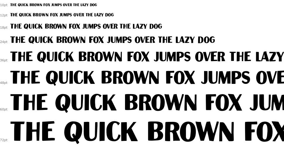 Aficionado font Waterfall