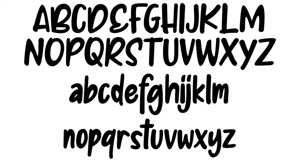 Afika font specimens