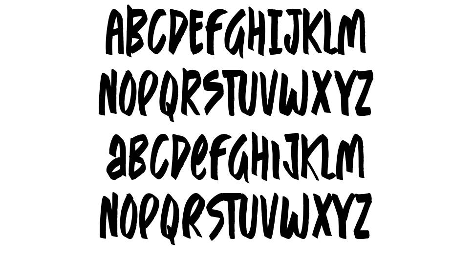 Again and Again font specimens
