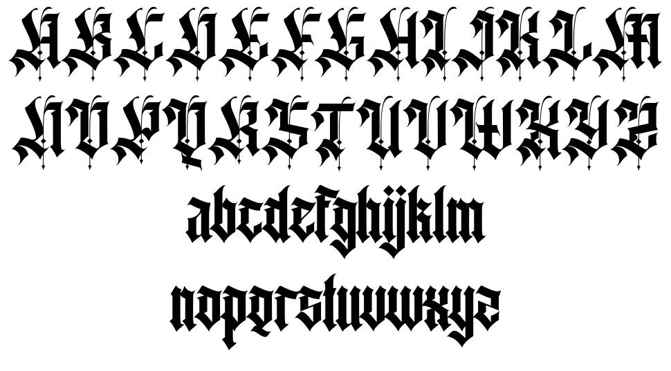 Agathiqy font specimens