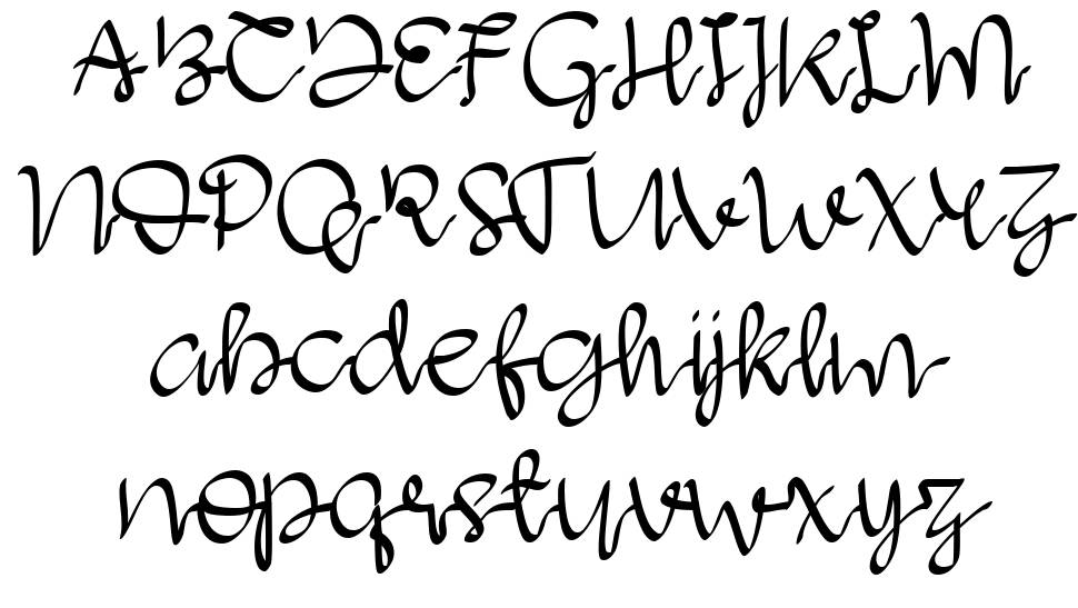 Agathsya font specimens