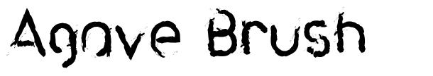 Agave Brush 字形
