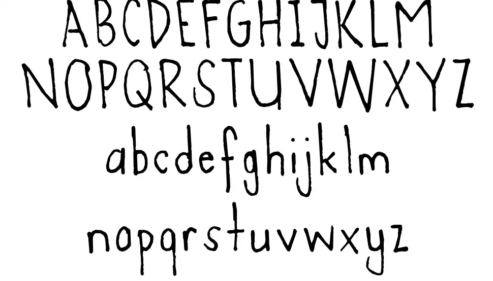 Agent 'C'font specimens