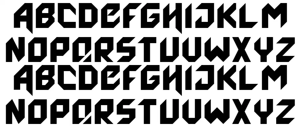 Agero!font specimens
