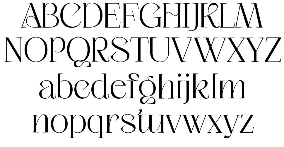 Ageya font specimens