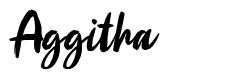 Aggitha 字形