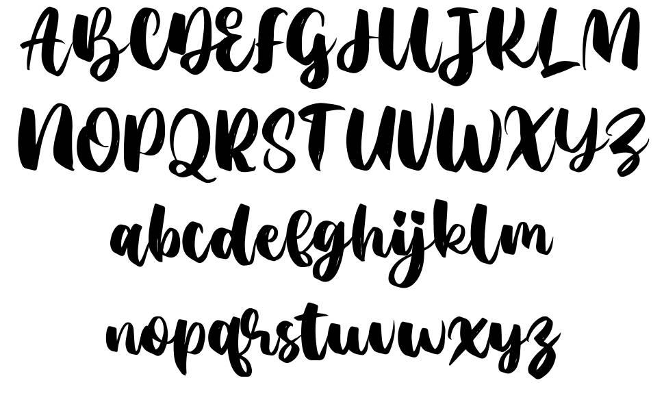 Agil Script font