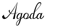 Agoda 字形