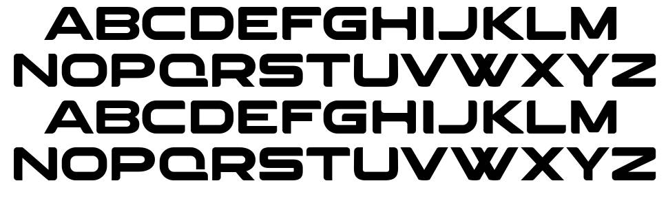AGRESSIVE font specimens