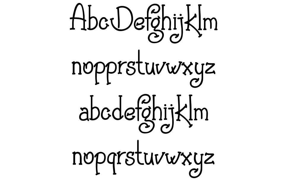 Agrifan 字形 标本