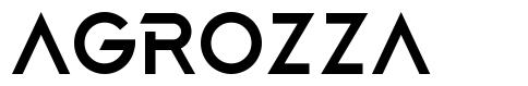 Agrozza font