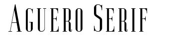 Aguero Serif шрифт