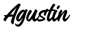 Agustin 字形