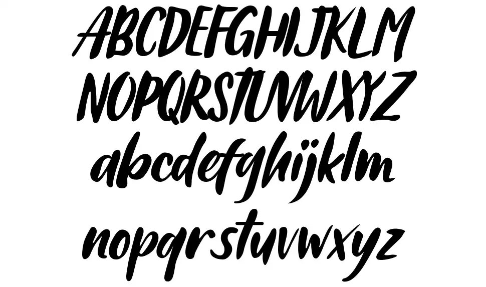 Ahmad Sutomi font specimens