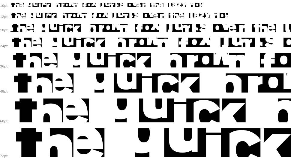 AI Fragment písmo Vodopád