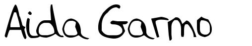 Aida Garmo font