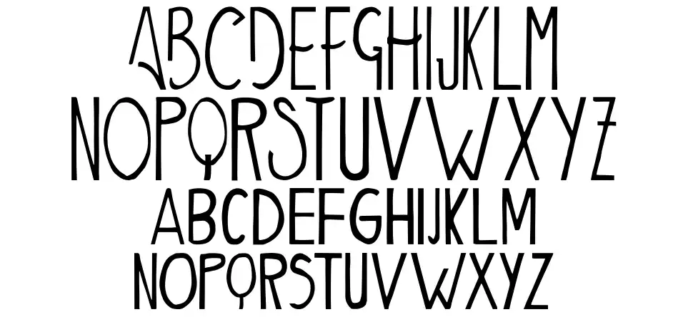 Aiden font specimens