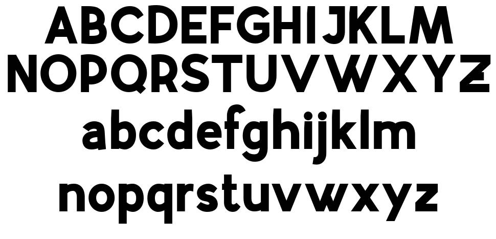 Airfly font specimens