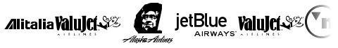 Airline Logos Past and Present