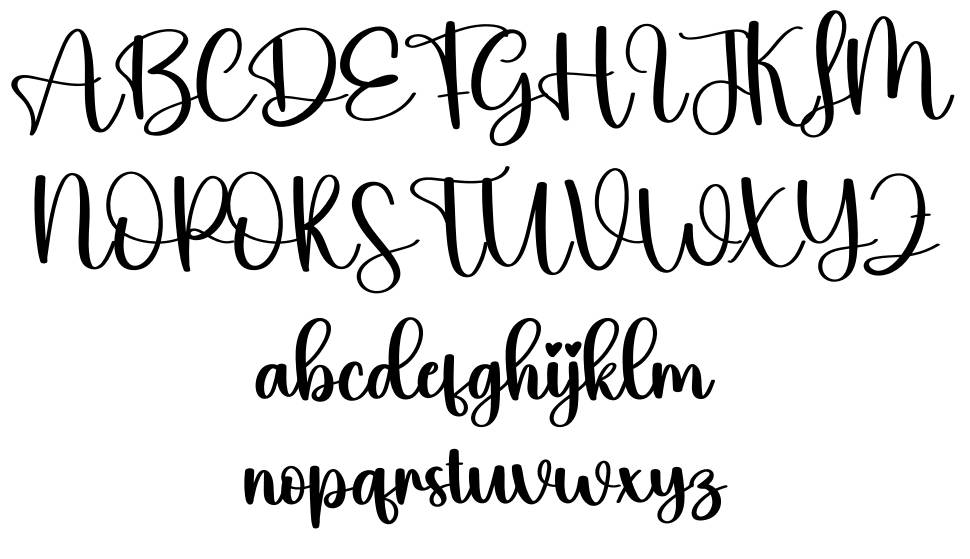 Airy font Örnekler