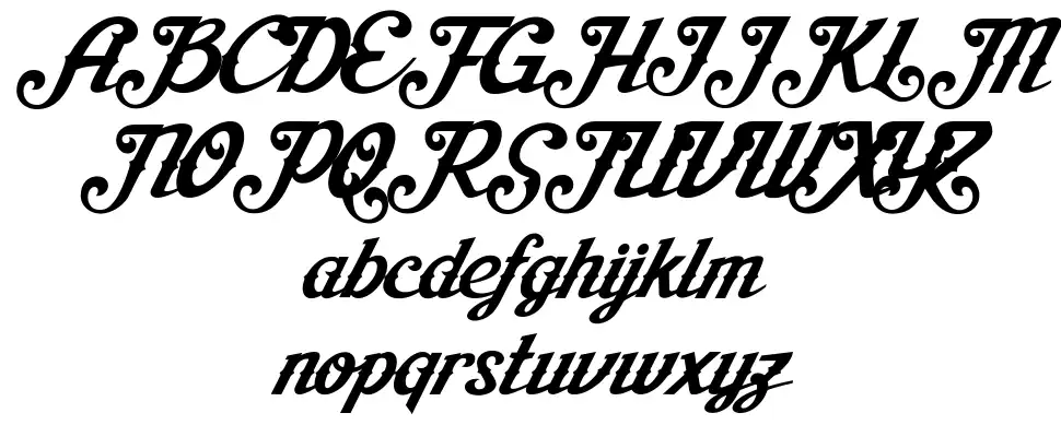 Aisha Script フォント