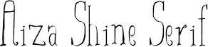 Aiza Shine Serif