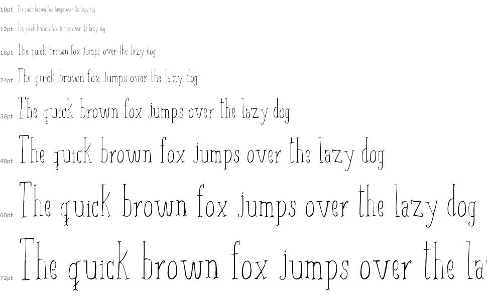 Aiza Shine Serif шрифт Водопад