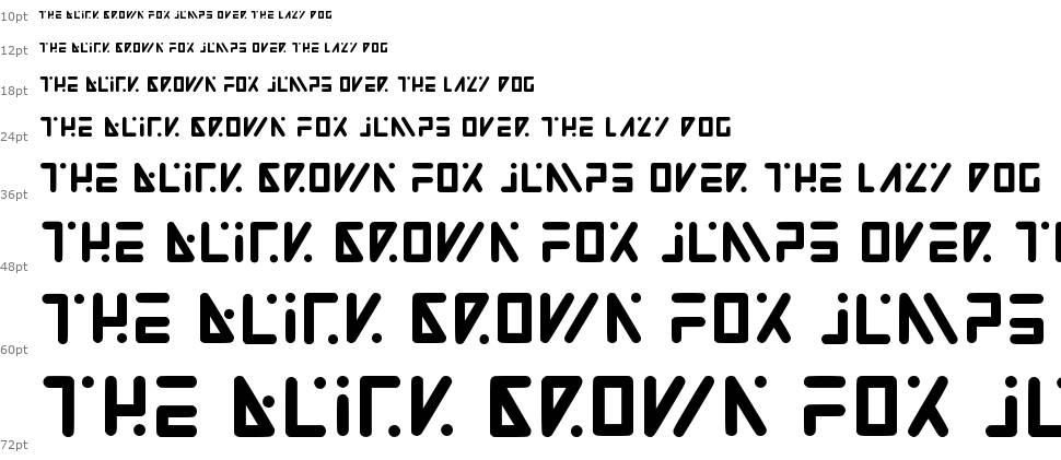 AK1 font Şelale