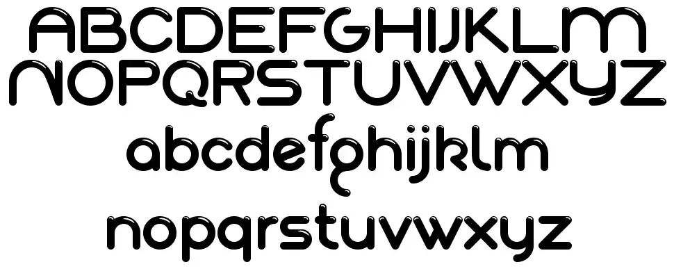 Akaju font specimens