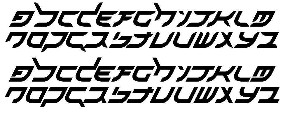 Akihibara Hyper шрифт Спецификация