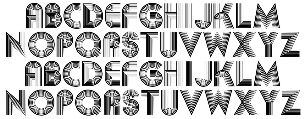 Akka font specimens