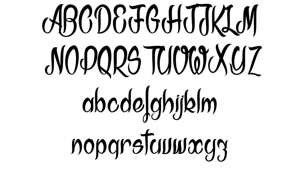 Akodia font Örnekler