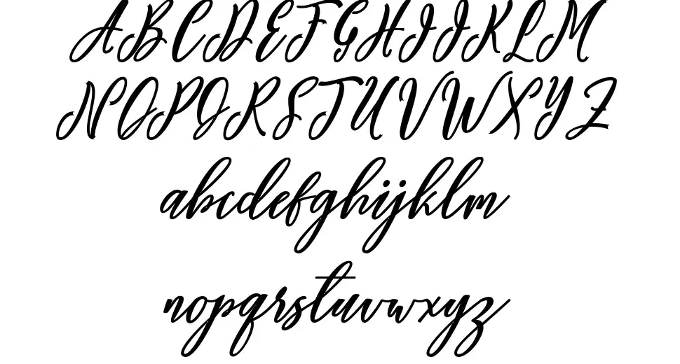 Alana You font by alifirman FontRiver