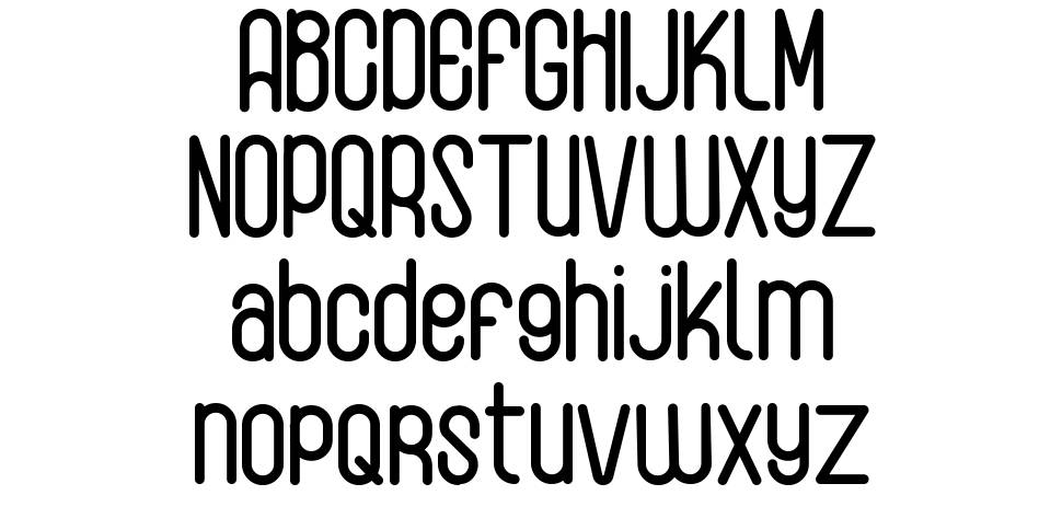 Albeon Round font Örnekler