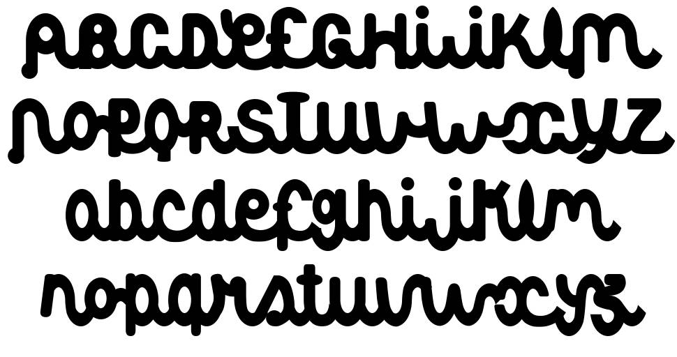 Albertine 字形 标本