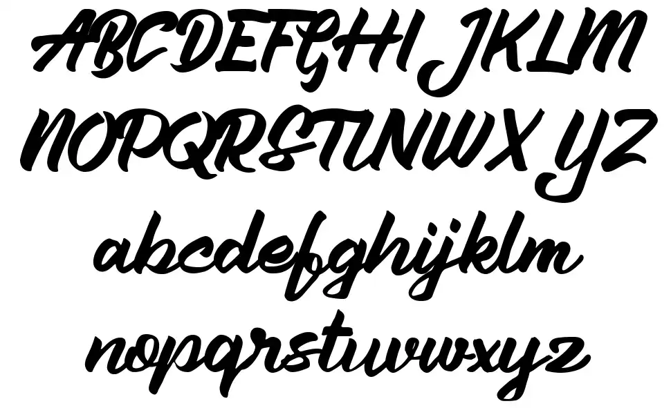 Aleena font specimens