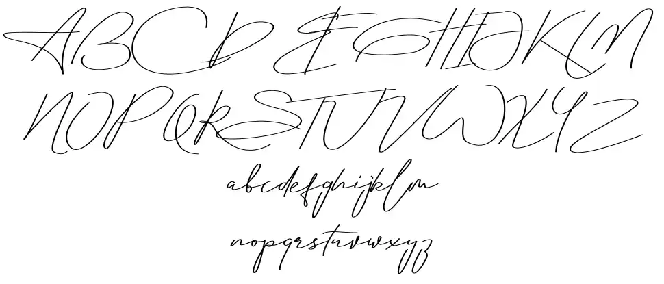 Aletheia schriftart vorschau