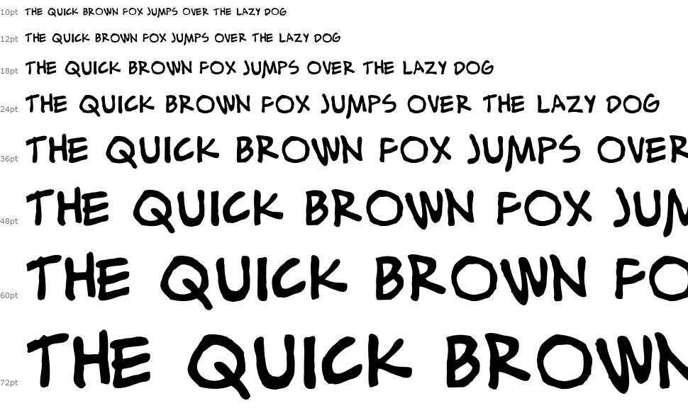 Alex Toth font Waterfall