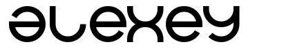 Alexey шрифт