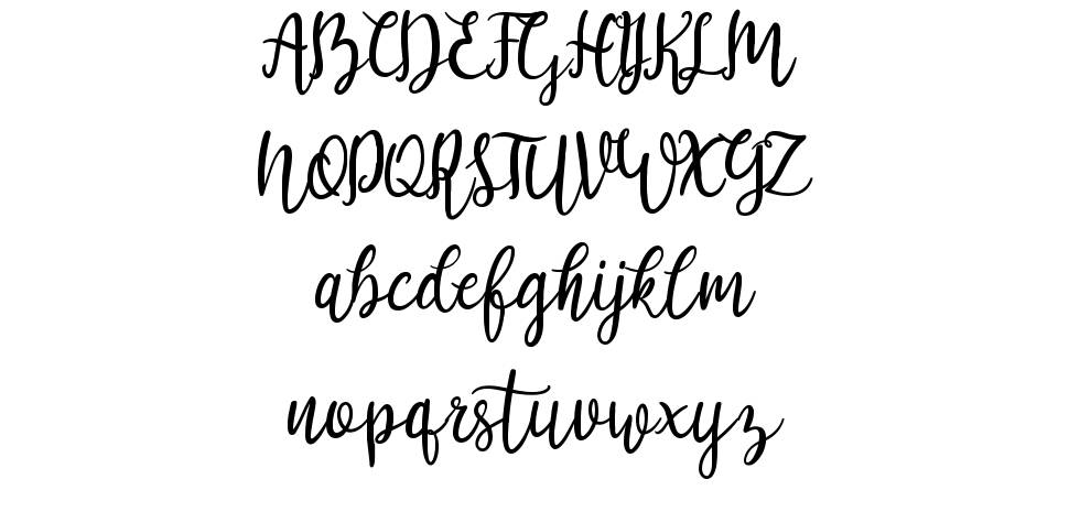 Aleysia 字形 标本