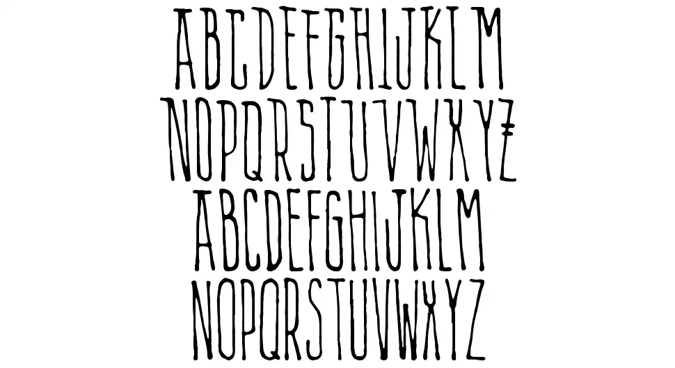 Alien Playlistfont specimens