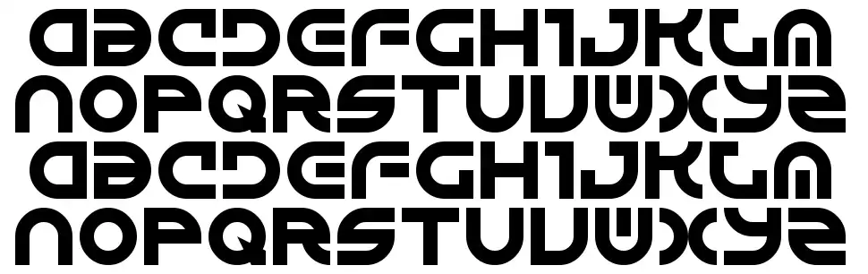 Alienatedfont specimens
