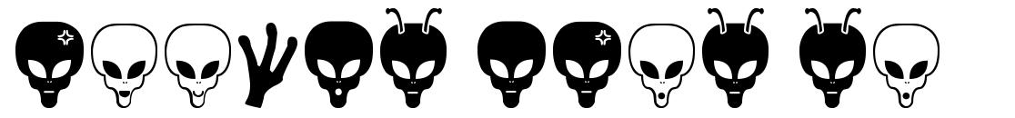 Aliens Bats St font