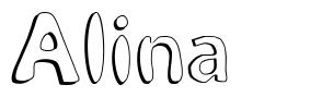 Alina 字形
