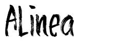 Alinea schriftart