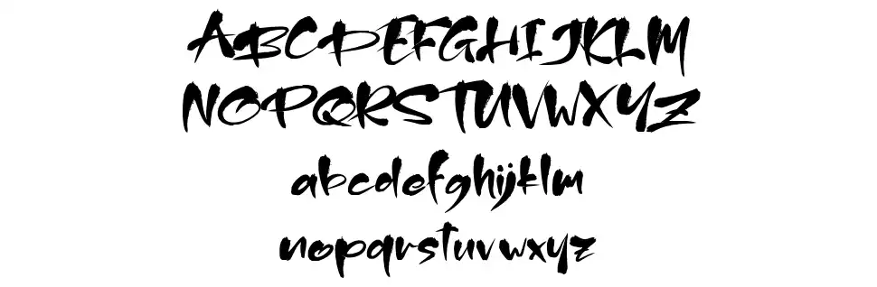 Alinka font specimens