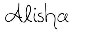 Alisha шрифт