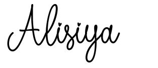 Alisiya font