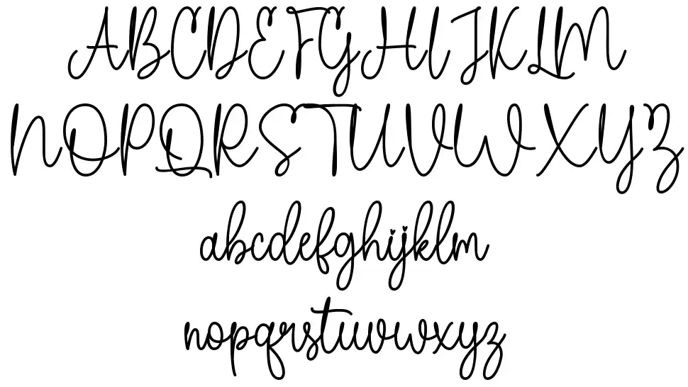 Alisiya Display font by Danar Nugroho FontRiver