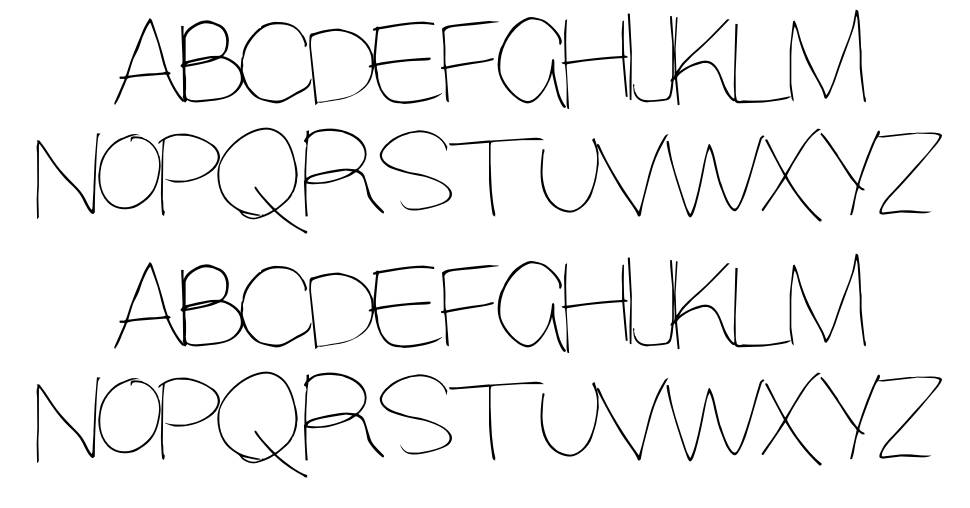 Alisky schriftart vorschau